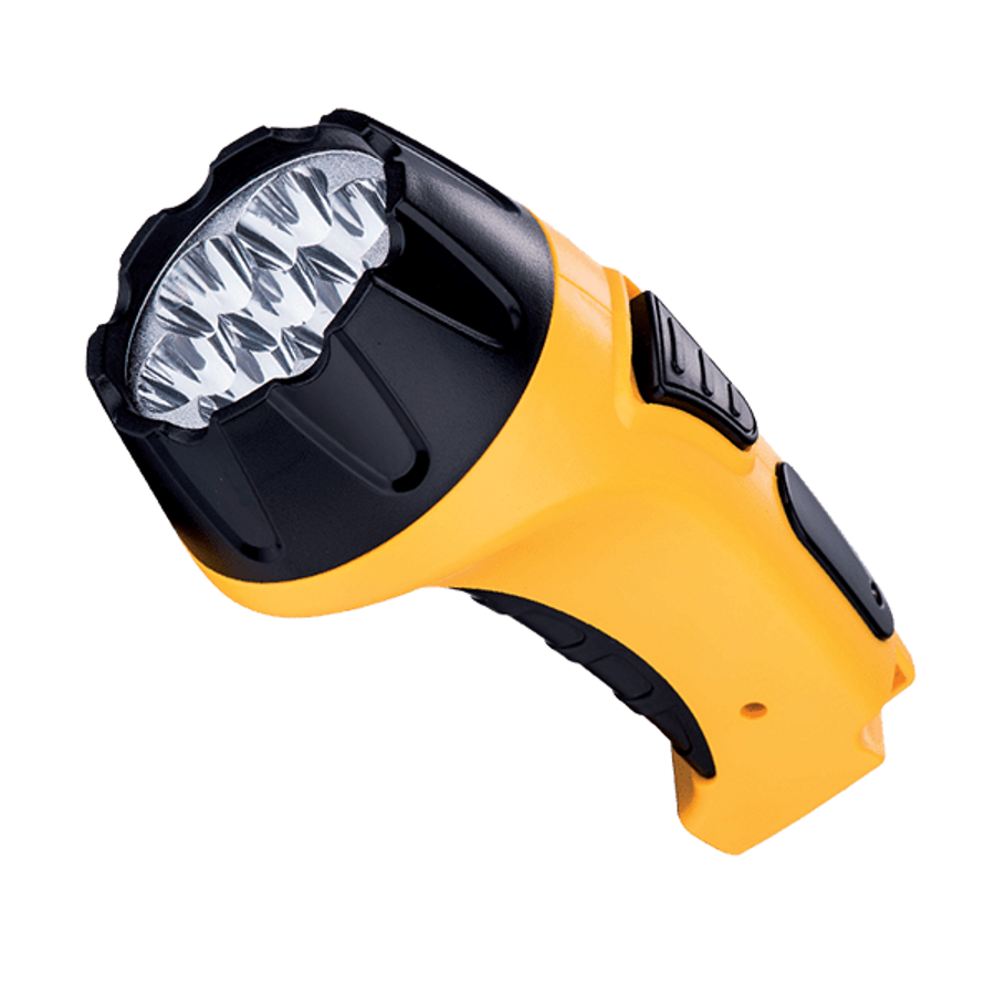 Image of AKKUMULÁTOROS KÉZILÁMPA E-6630 7LED SÁRGA