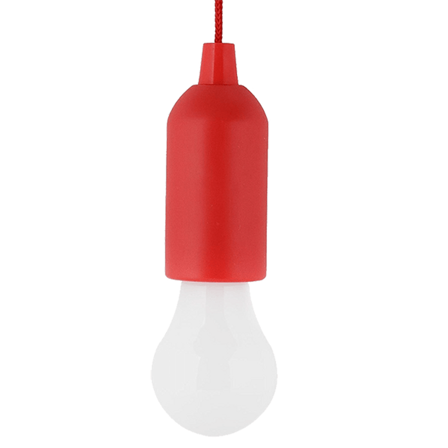 Image of ELEMES IZZÓ ALAKÚ HÚZÓKAPCSOLÓS LED LÁMPA PIROS