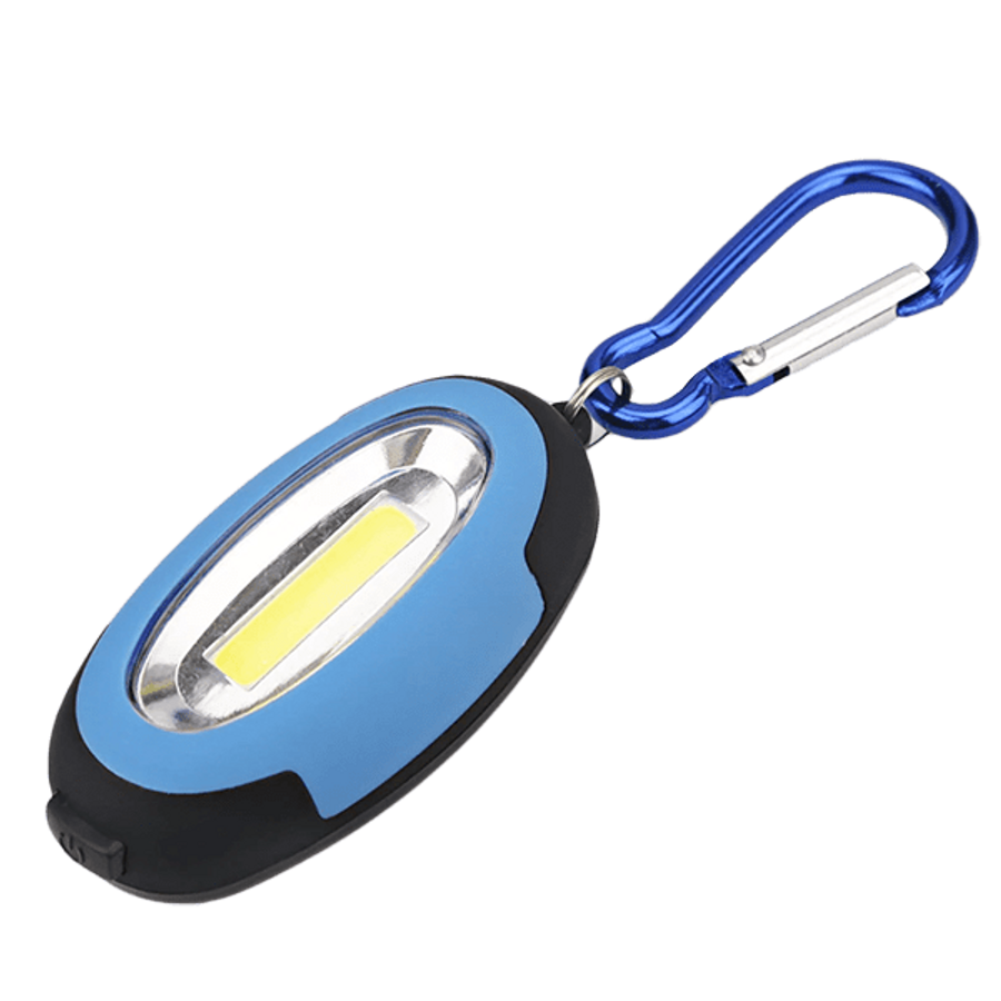 Image of ELEMES LED KÉZI LÁMPA MÁGNESSEL ÉS KARABINERREL FEKETE