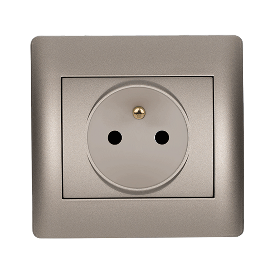 Image of RHYME FRENCH TYPE SOCKET GREY METALLIC