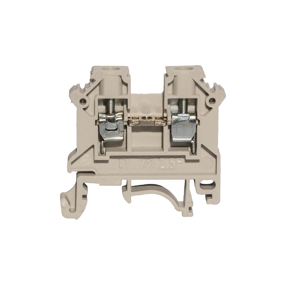 Image of SCREW TERMINAL BLOCK 2,5MM2 HF PA66 UL94, RED