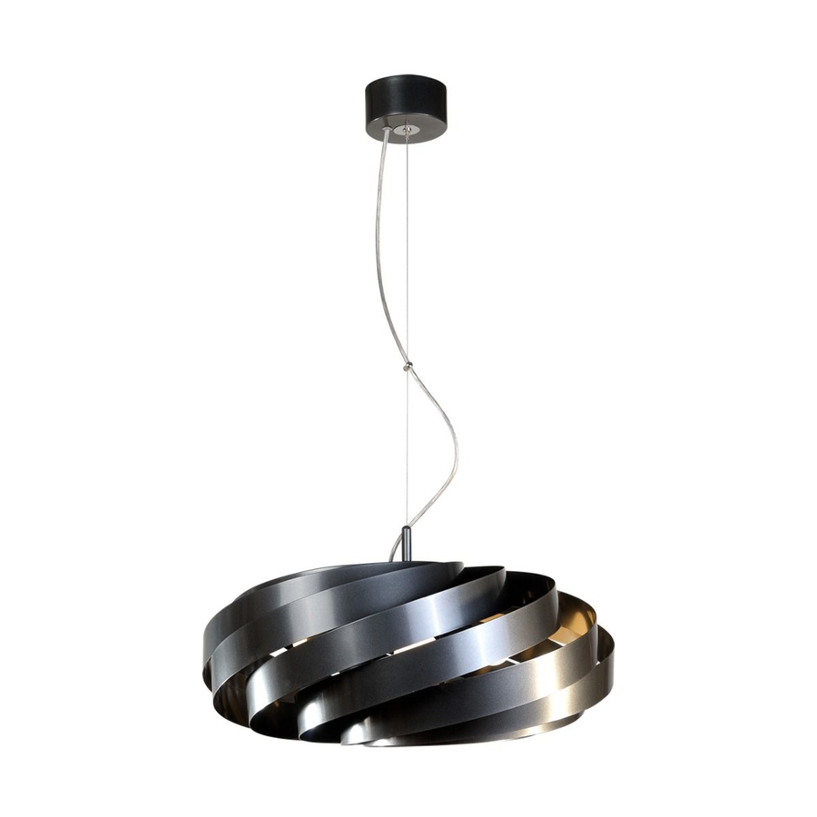 Image of Zuma Line Pendant VENTO 1136 4xE27 anthracite
