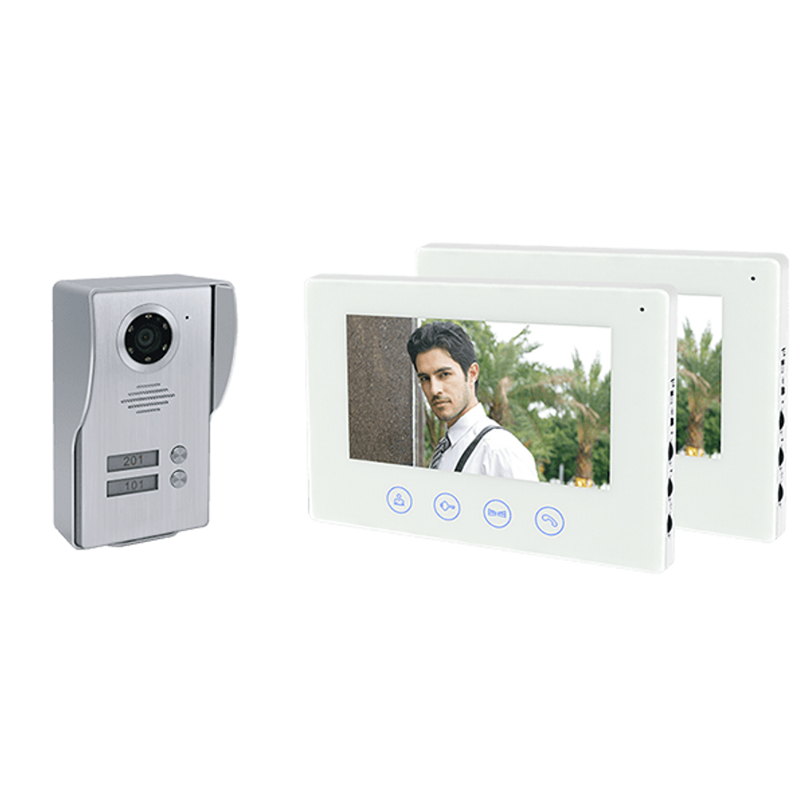 Image of WIFI KAPUTELEFON KAMERÁVAL IP44 12VDC 2 MONITORRAL