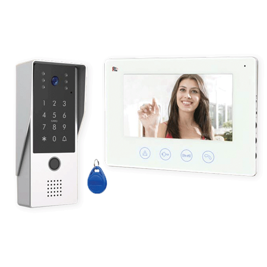 Image of EL-B17 SMART AHD 4-WIRE VIDEO DOOR PHONE-TUYA APP