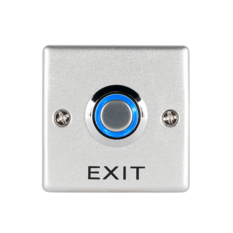 Image of EL-EB53A ZINC ALLOY EXIT BUTTON (NO/COM)