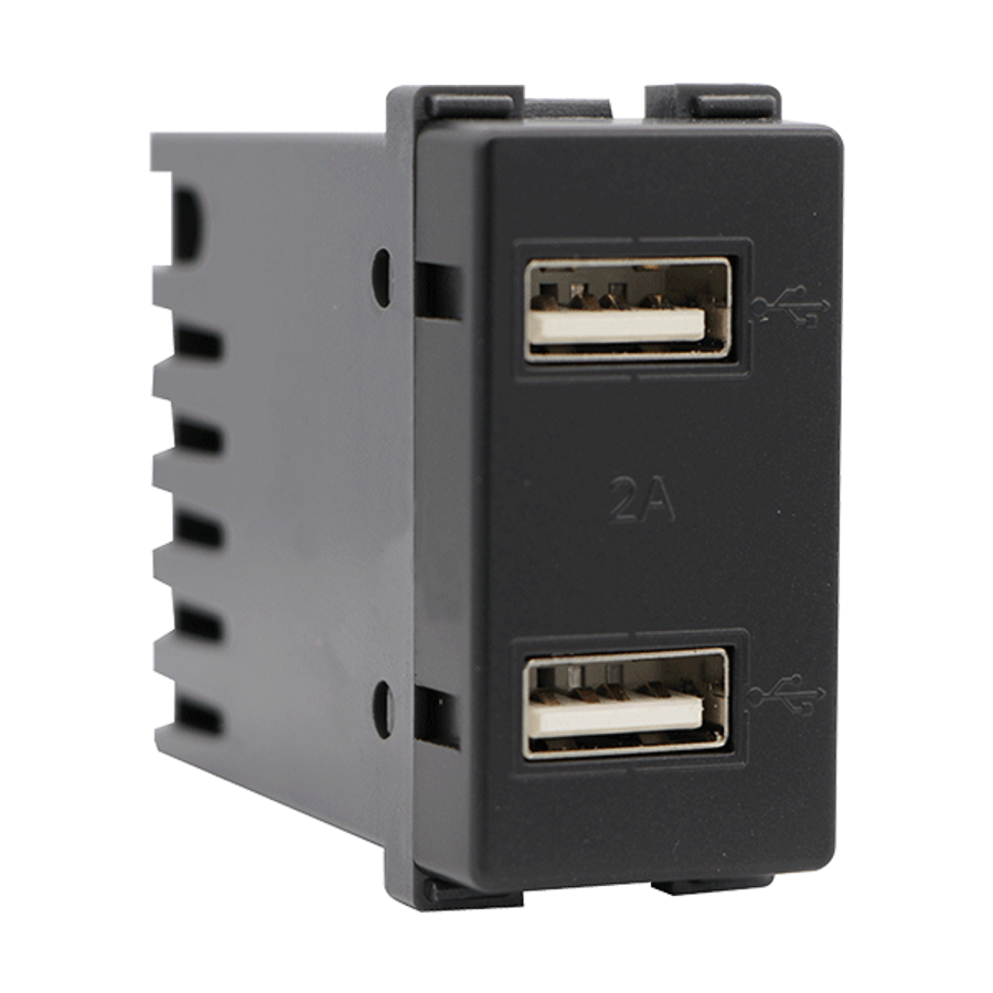Image of LECCE USB ALJZAT DUPLA ANTRACIT