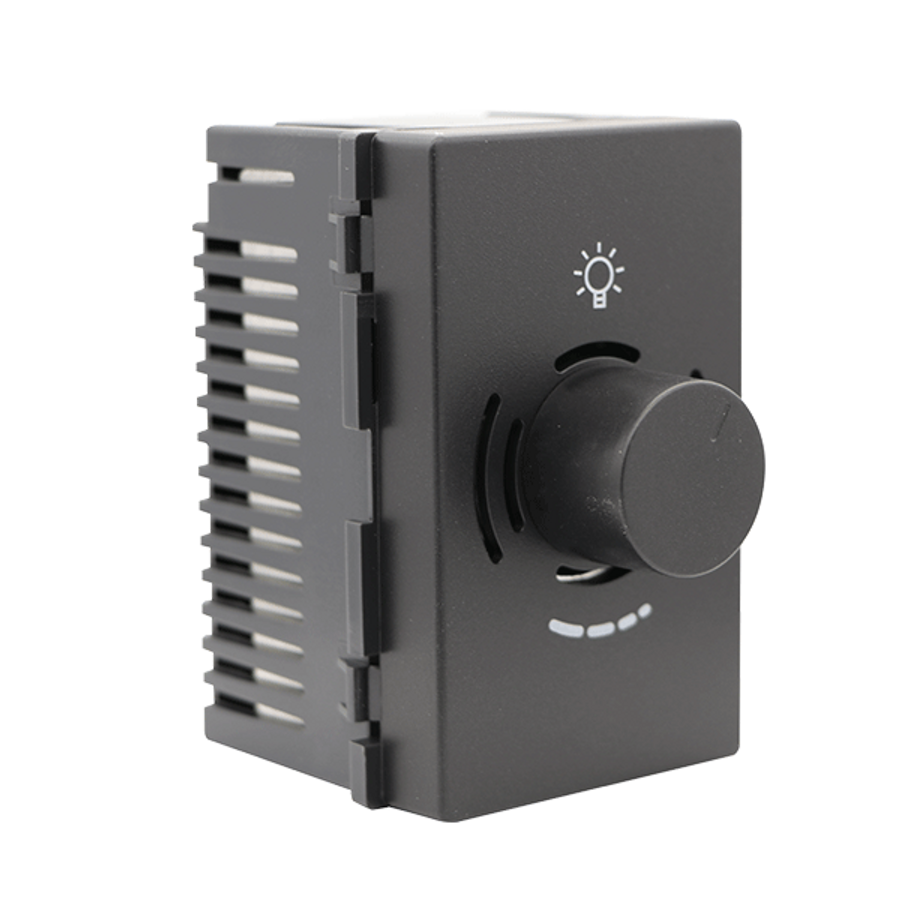 Image of LECCE 200VA LED DIMMER 3MOD ANTRACIT