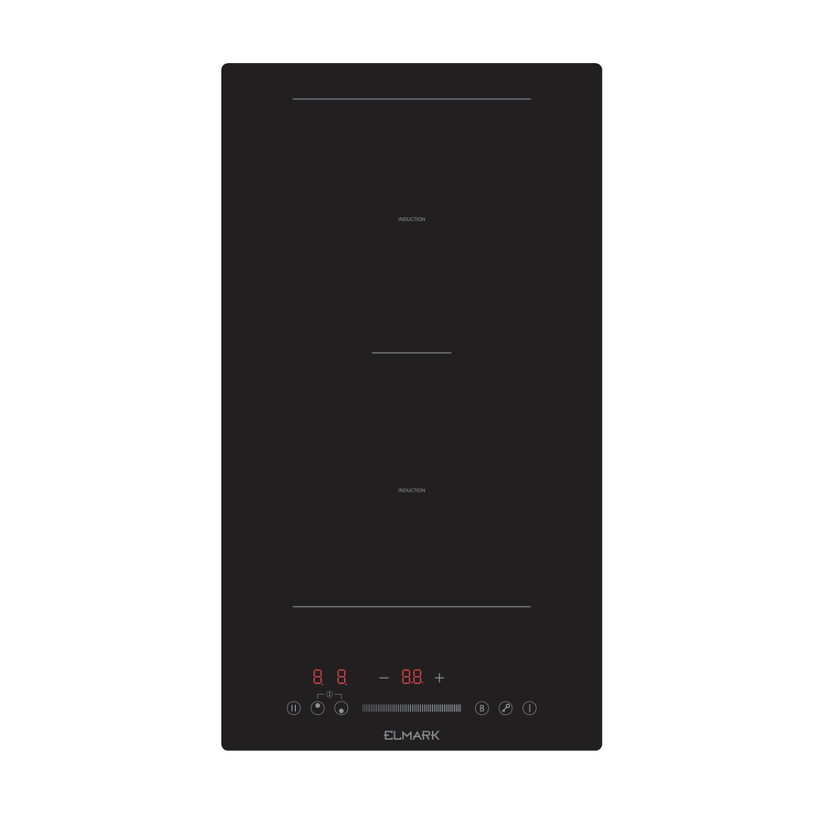 Image of ELMARK EL-ID3592 BUILT-IN INDUCTION HOB 288x520MM