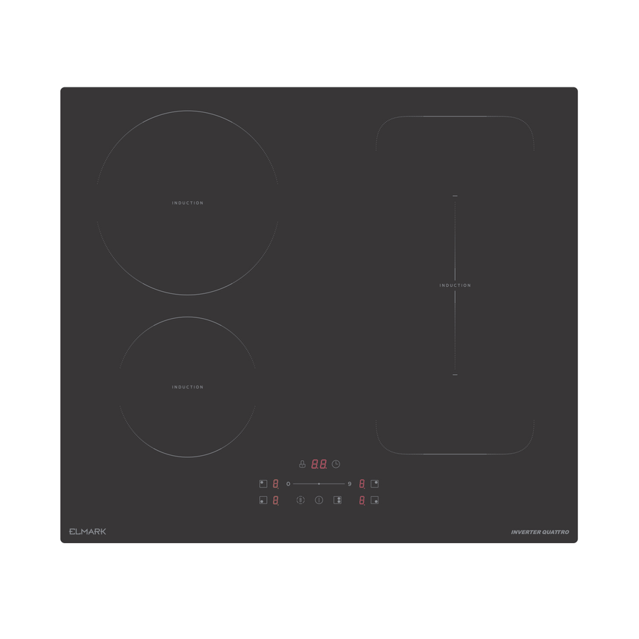 Image of ELMARK EL-IF7454 BUILT-IN INDUCTION HOB 590x520MM