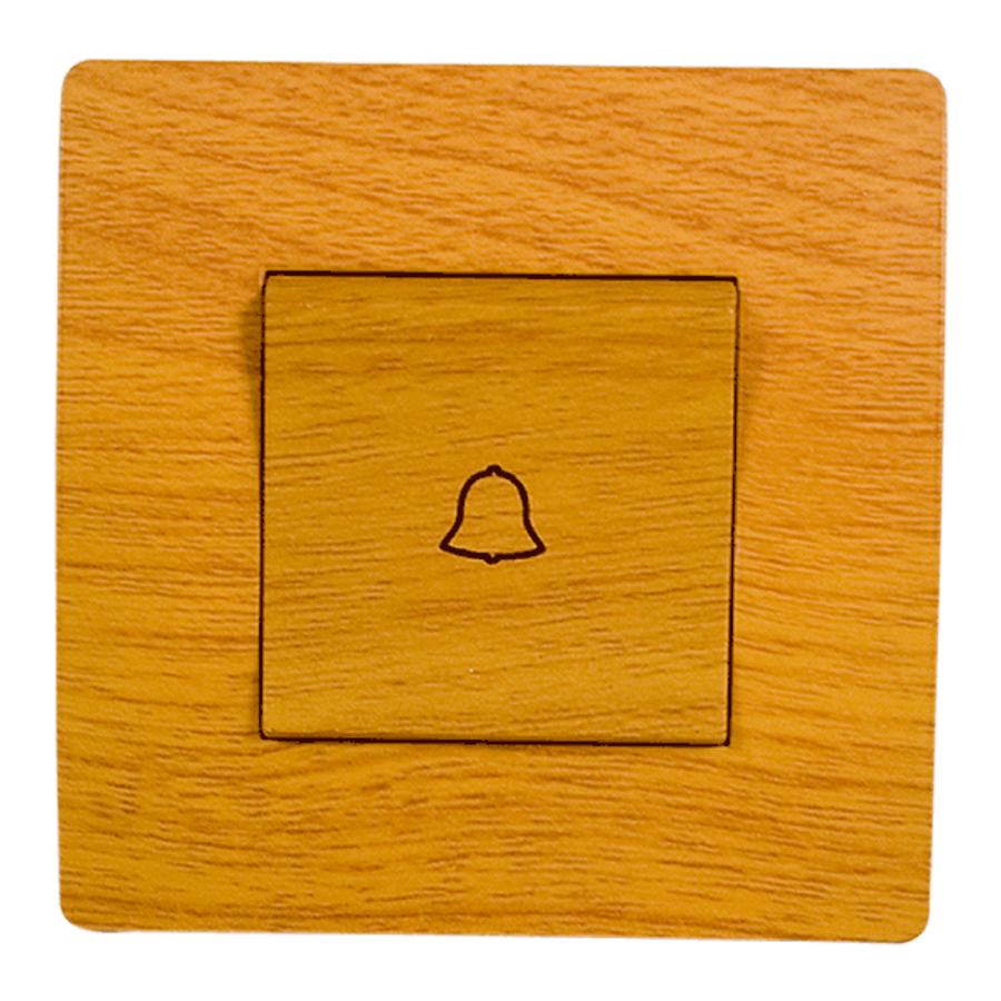 Image of EL BASIC TG112 DOORBELL SWITCH PEAR-TREE-OLD