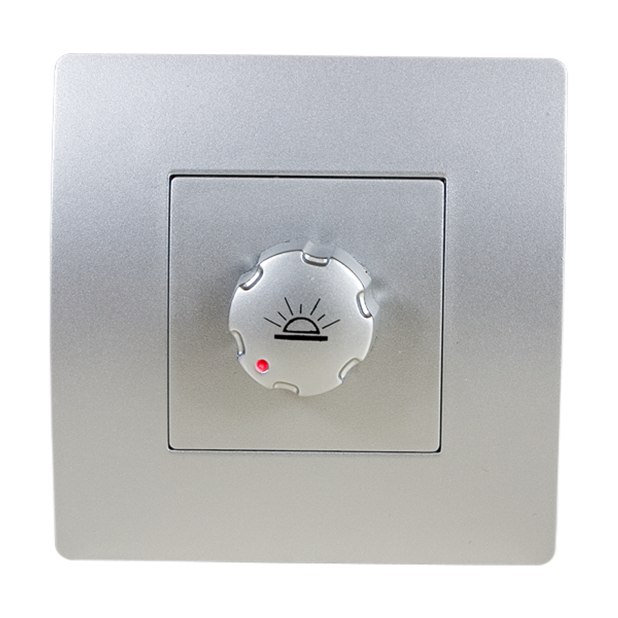 Image of EL BASIC TG111 DIMMER SWITCH 400W SILVER GREY-OLD