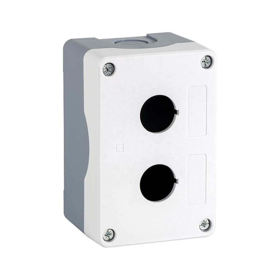 Image of EL- B2W EMPTY ENCLOSURE FOR TWO BUTTONS IP65