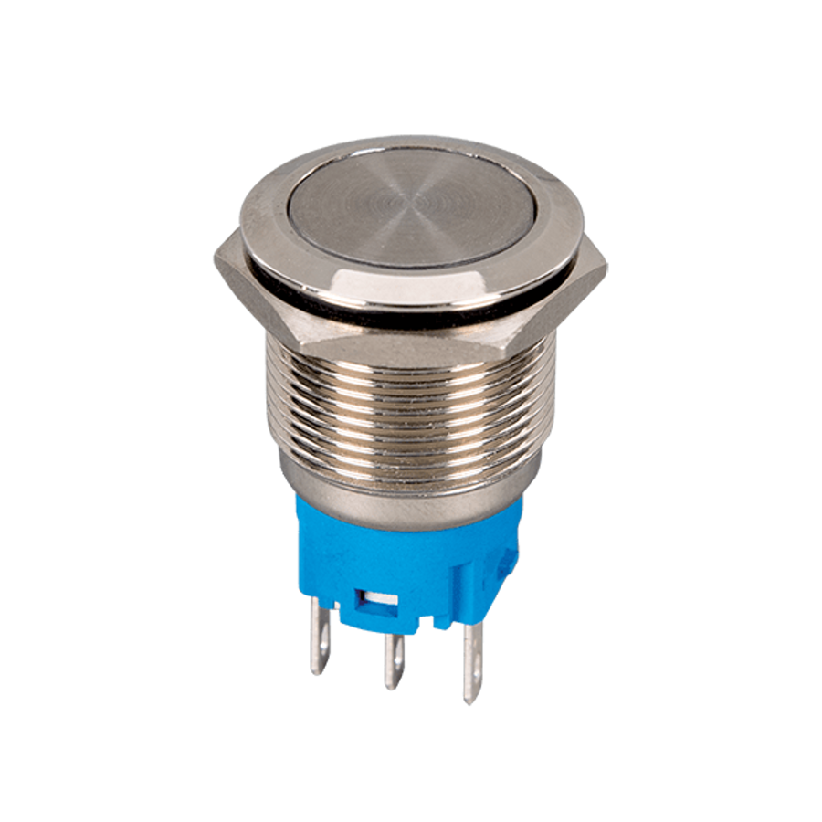 Image of NYOMÓGOMB EL-2211F 1NO+1NC IP65