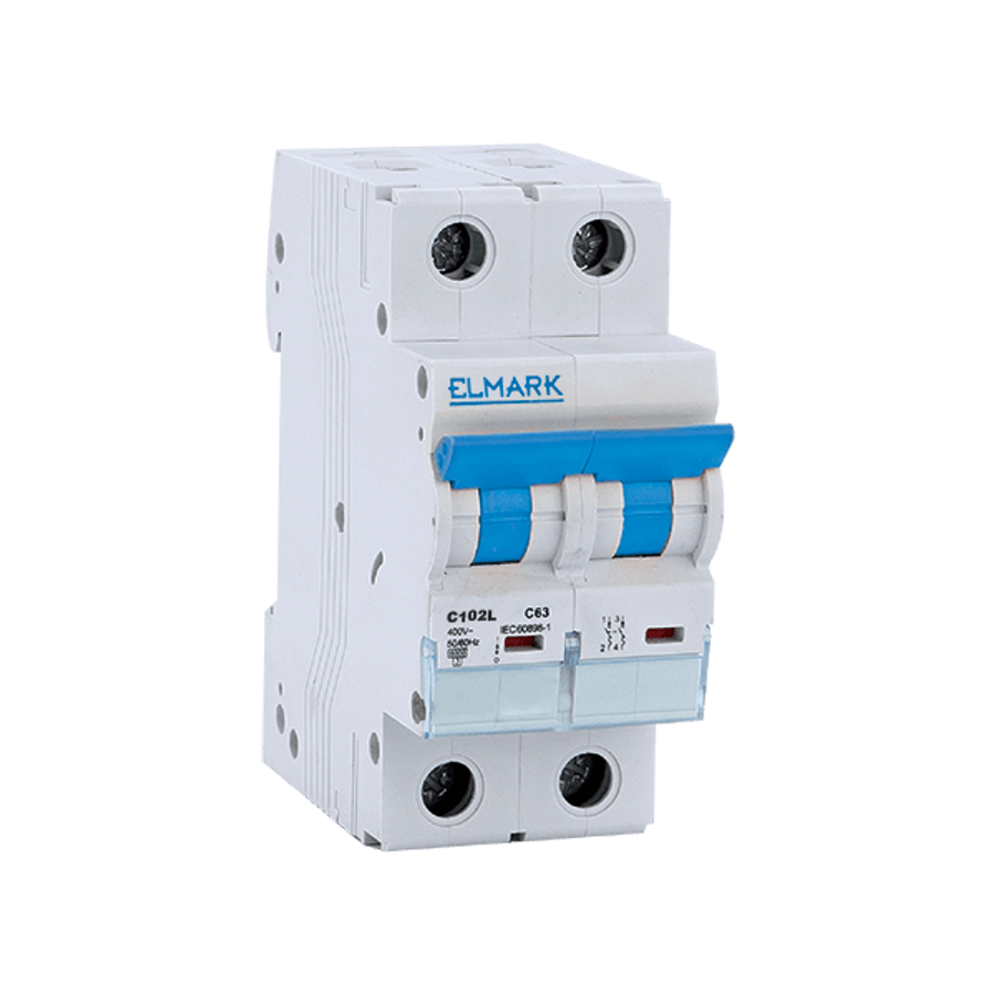 Image of NEW KISMEGSZAKÍTÓ C102L 6A 2P 10kA CURVE C