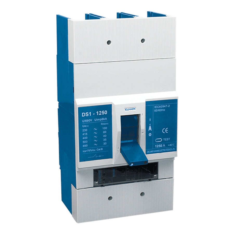 Image of SZABÁLYOZHATÓ ELEKTRONIKUS KOMPAKT MEGSZAKÍTÓ DS1-1250E 1250A 3P 500-1250A