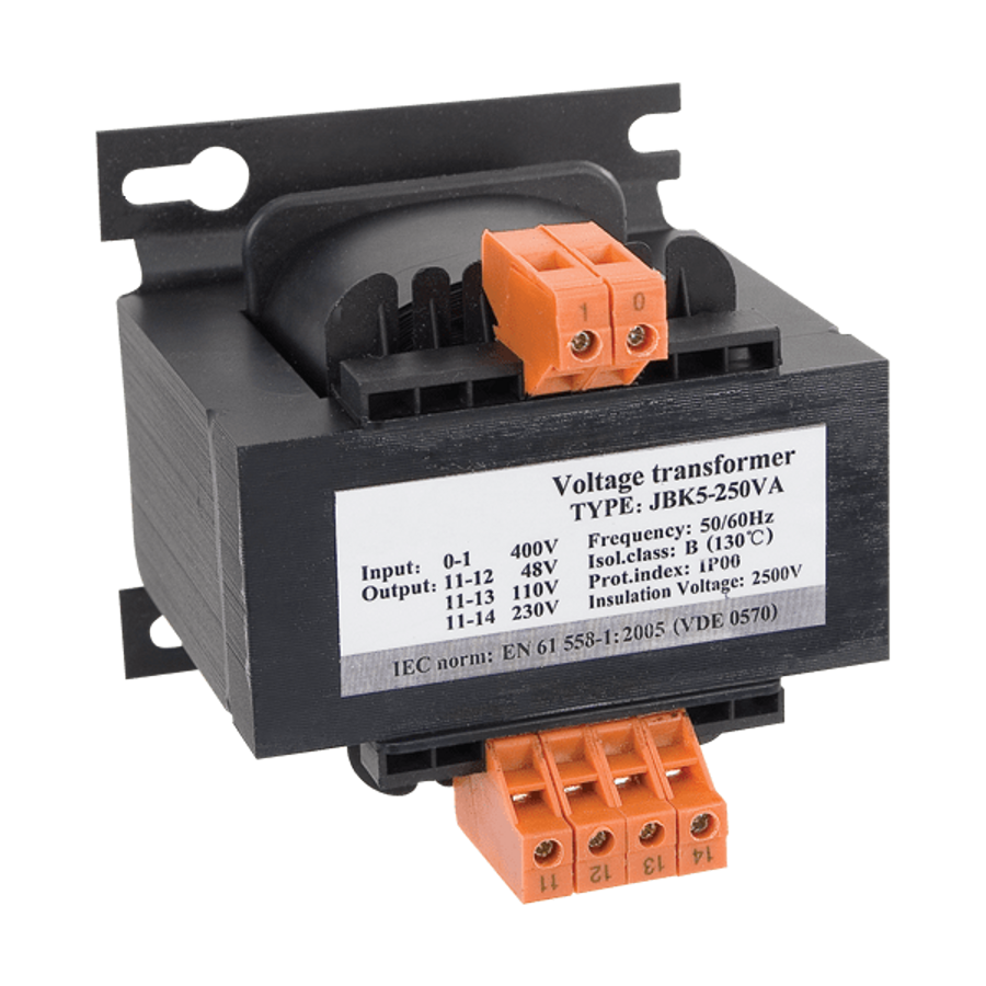 Image of KONTROL TRANSFORMÁTOR EVT5-1000VA 400V/48V-24V-12V