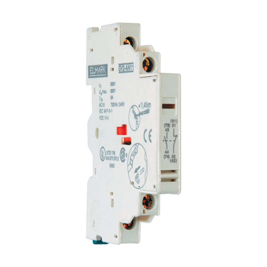 Image of SEGÉDÉRINTKEZŐ TM3-A 1NO+1NC