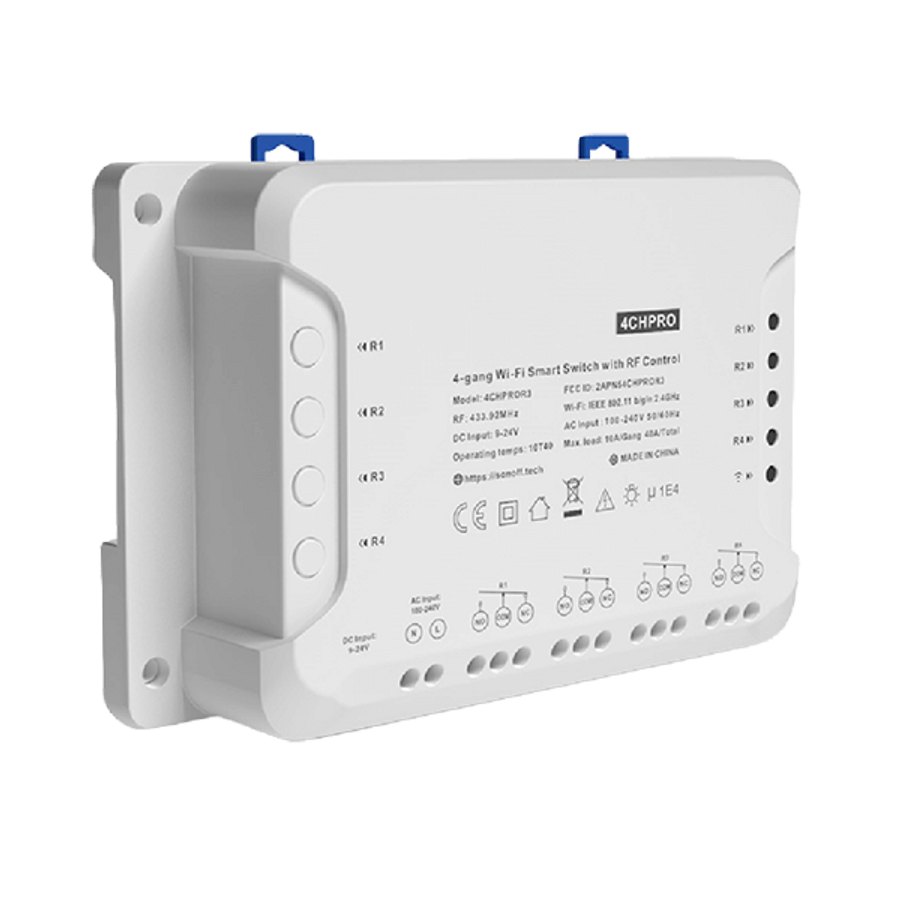 Image of 4CHPROR3-195011 4-GANG WI-FI SMART SWITCH WITH RF CONTROL