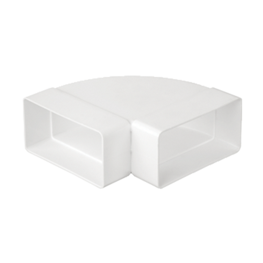 Image of EL02-522 HORIZONTAL 90° BEND FOR FLAT DUCTS 220x55