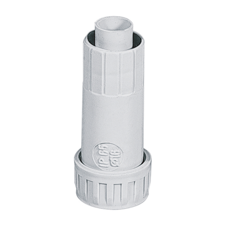 Image of PVC MEREV CSŐ D32- HAJLÉKONY SPIRÁL ÖSSZEKÖTŐ