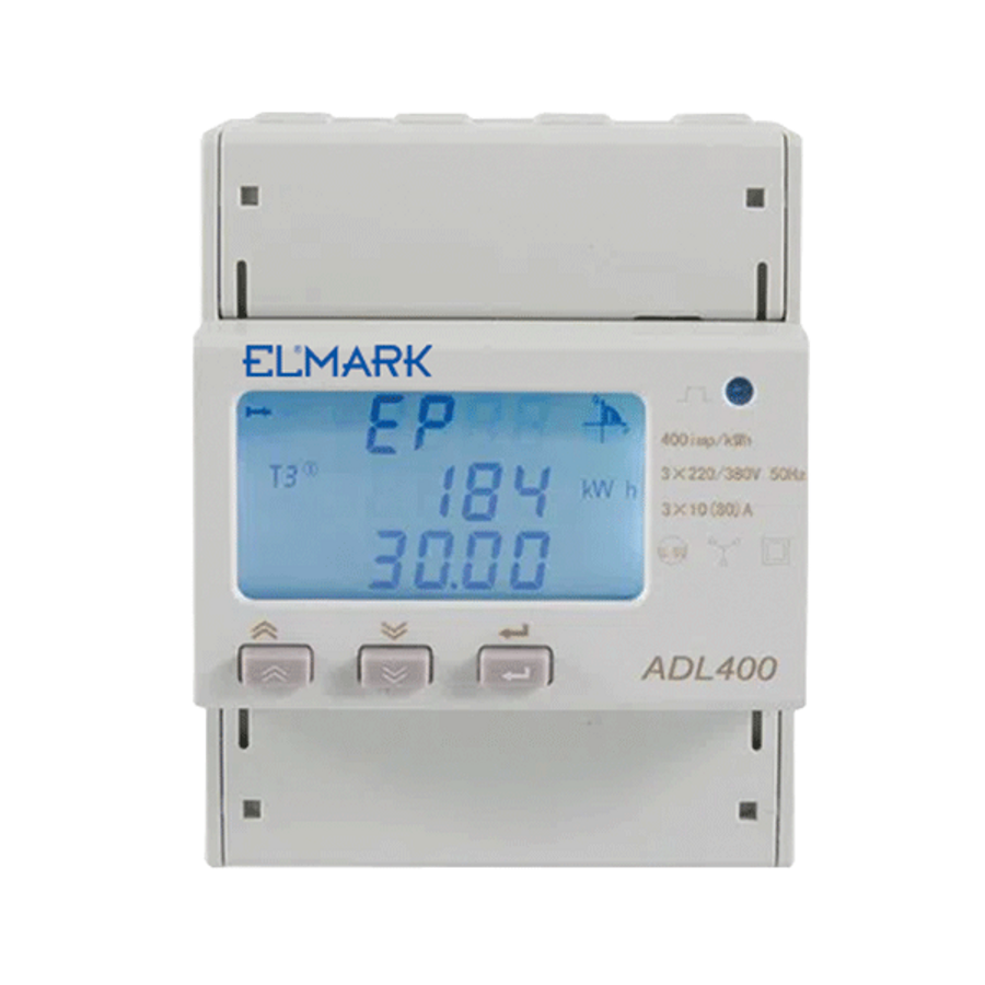 Image of ADL400 MULTIFUNC.ENERGY METER 3x10(80)А RS485