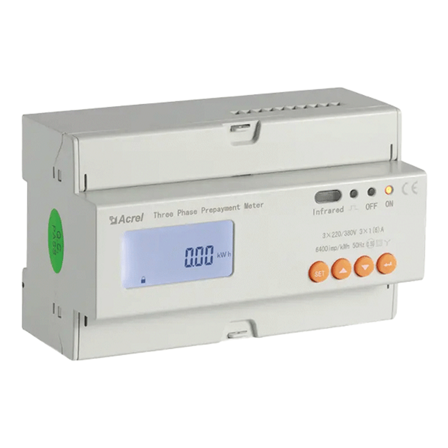 Image of ADL300-EYZ/F PREPAID KWH METER 3P 10(80)A