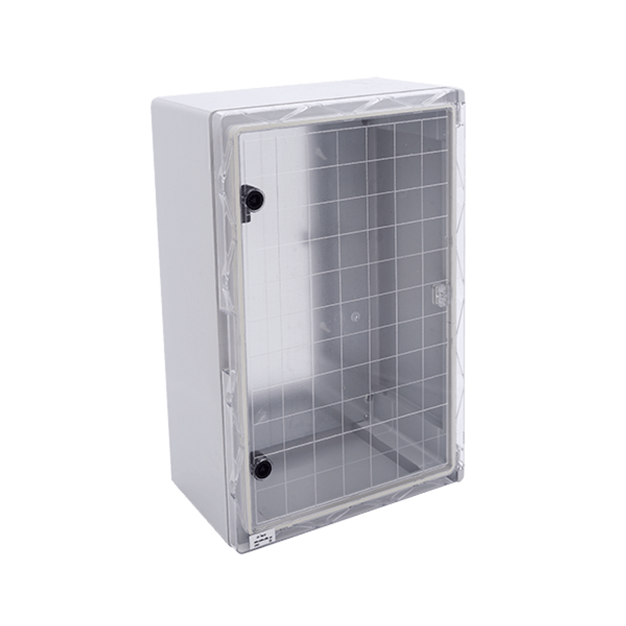 Image of PLASTIC BOARD ABS 280x210x130 TRANSPARENT DOOR
