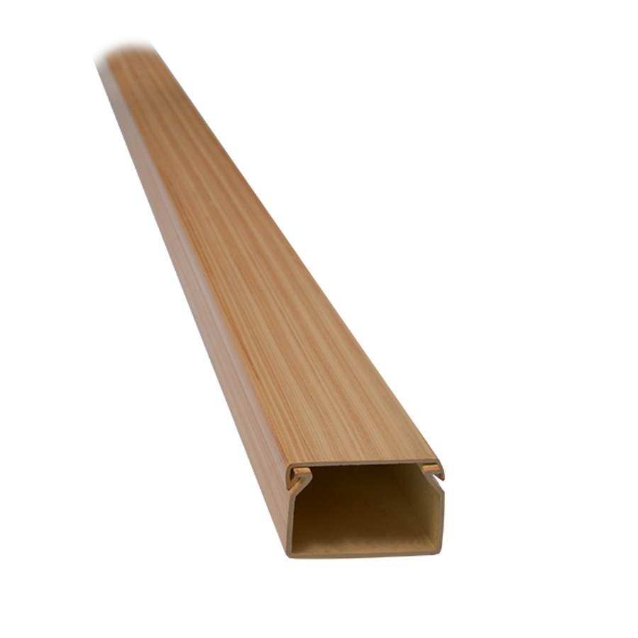 Image of 2M 12x12 MŰANYAG KÁBELCSATORNA CT2 VILÁGOS BÜKK