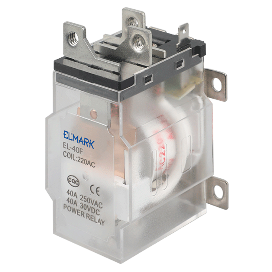 Image of POWER RELAY EL-40F 1Z 40A 24VDC