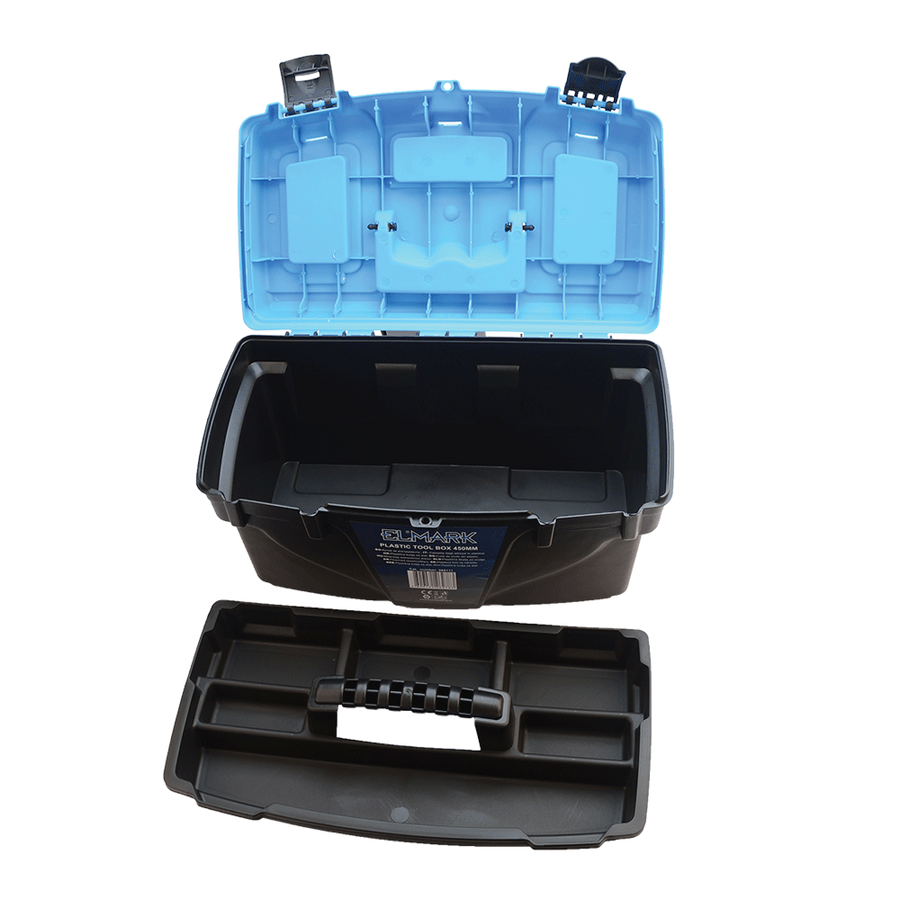 Image of 3 IN 1 PLASTIC TOOL BOX 450mm