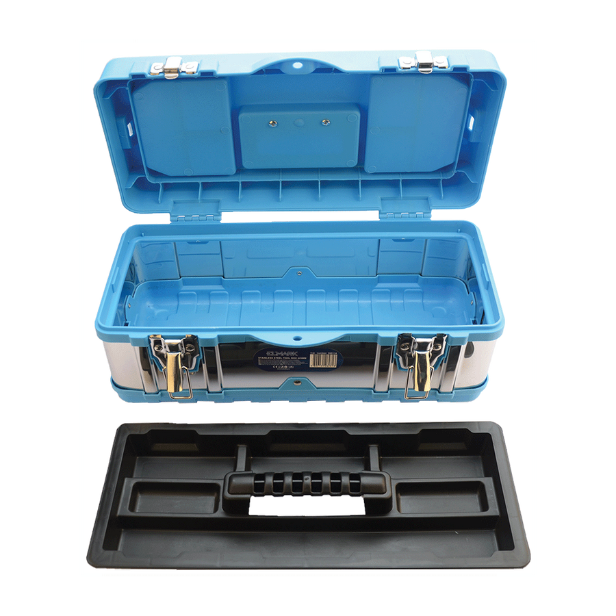Image of STAINLESS STEEL TOOL BOX 425mm