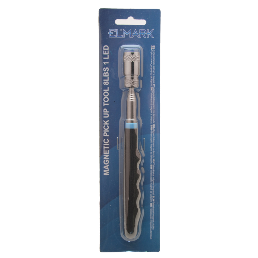 Image of MAGNETIC PICK UP TOOL 8LBS 1 LED