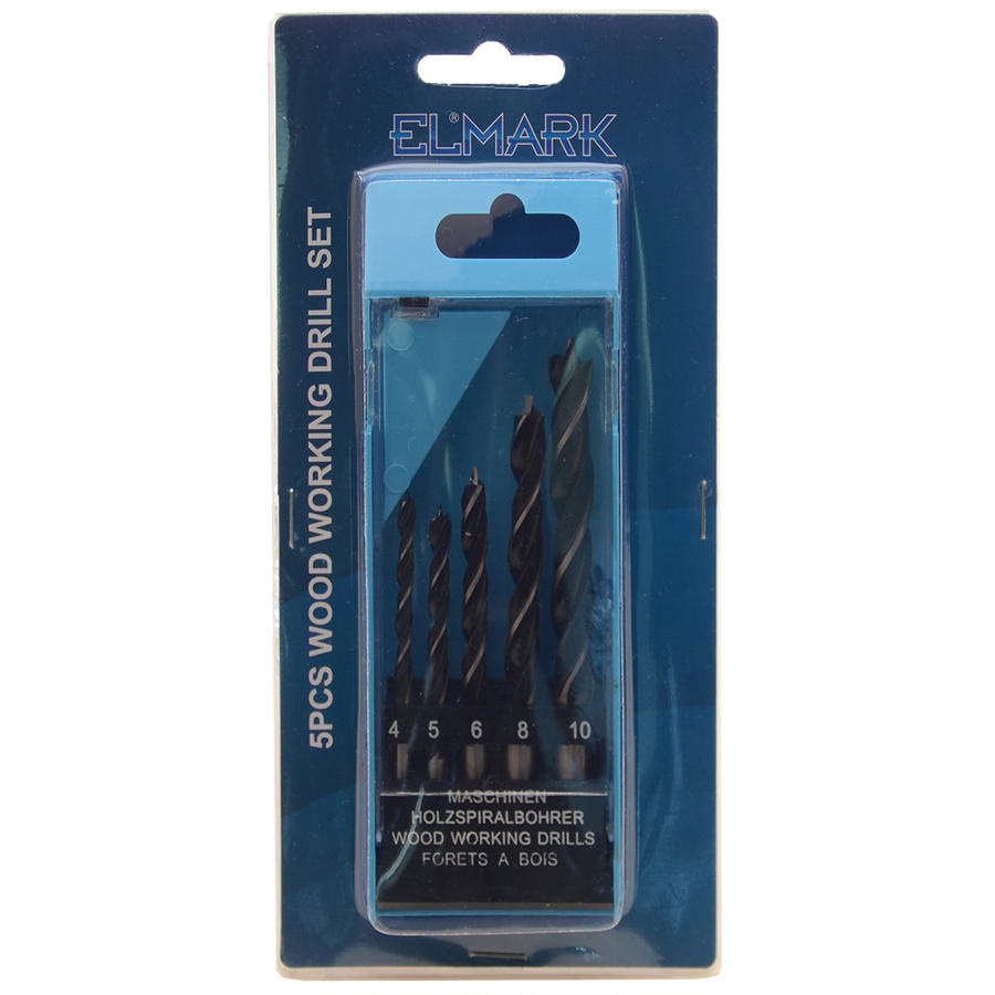 Image of 5PCS WOOD WORKING DRILL SET
