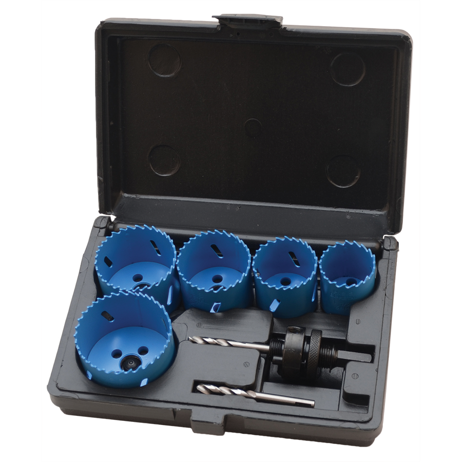 Image of 7PCS BI-METAL HOLE SAW SET