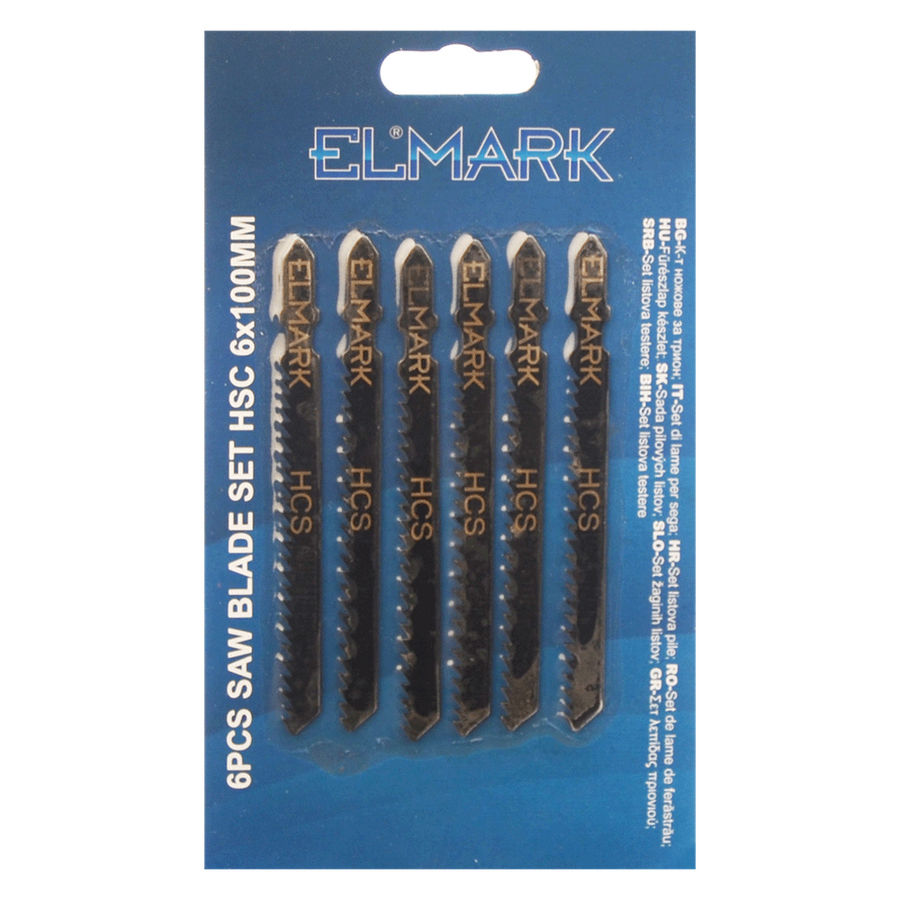 Image of 6PCS SAW BLADE SET HSC 6x100mm