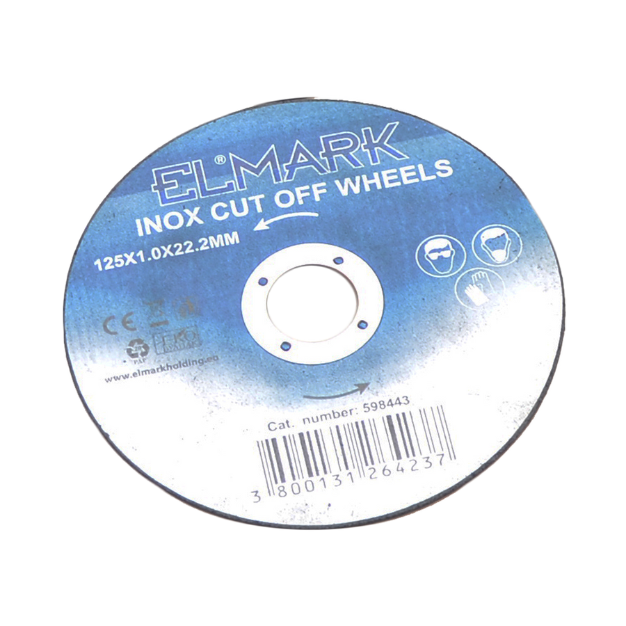 Image of INOX CUT OFF WHEELS 125X22.2X1.0mm