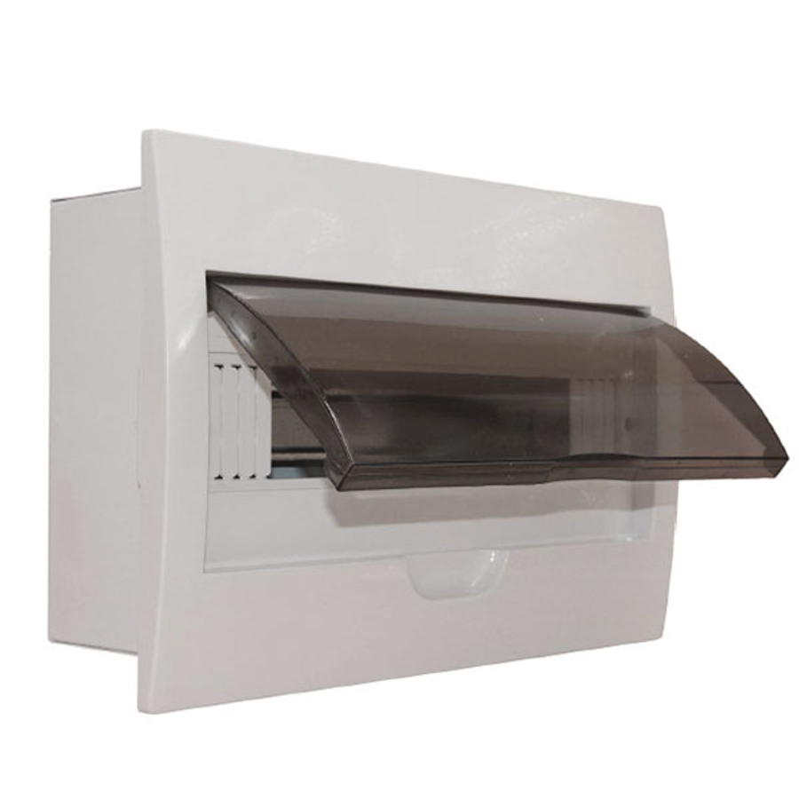 DISTRIBUTION BOX FLUSH MOUNTING METAL BASE 8 WAY