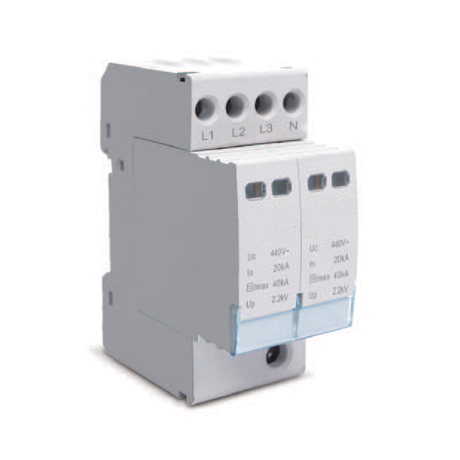 Image of SPD-C4-385-20 SURGE ARRESTER 3+NPE IN 20KA 385V