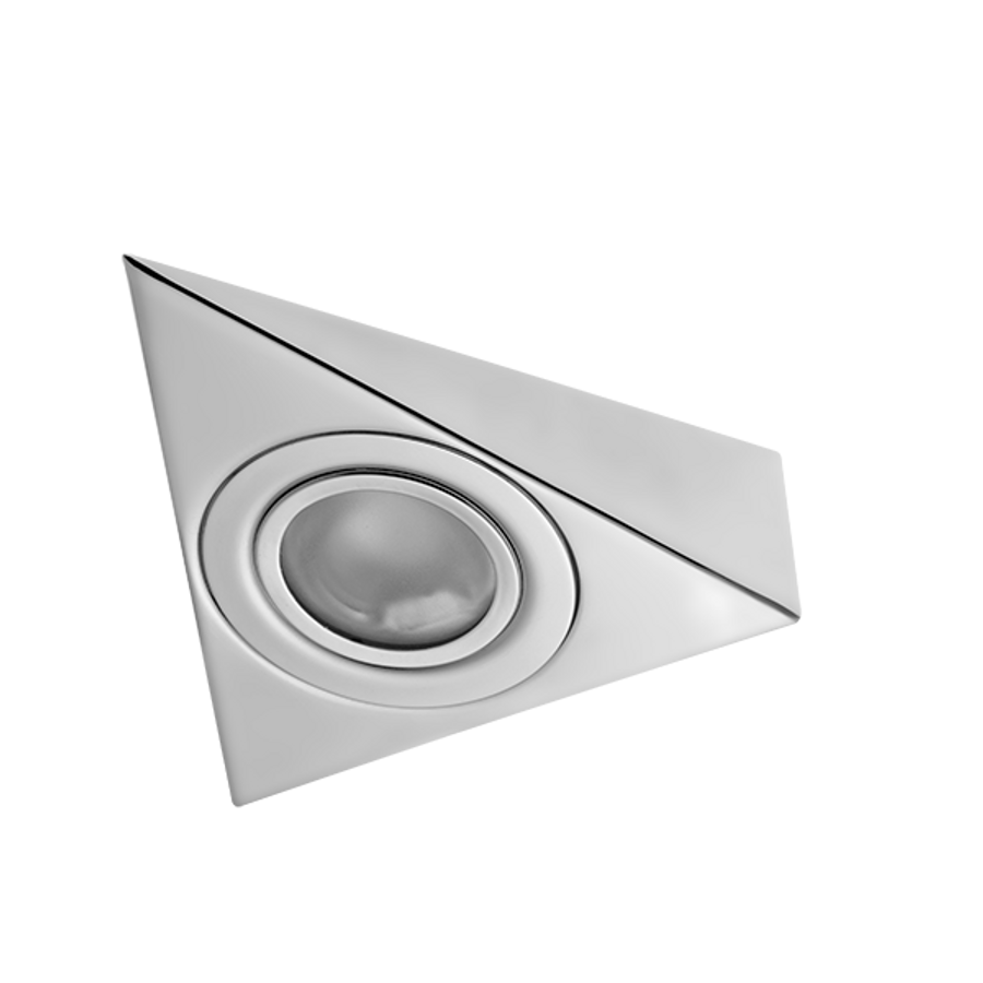 Image of SIM-255 KABIN SPOTVILÁGÍTÁS KRÓM 12V JC HALOGÉN LÁMPÁHOZ