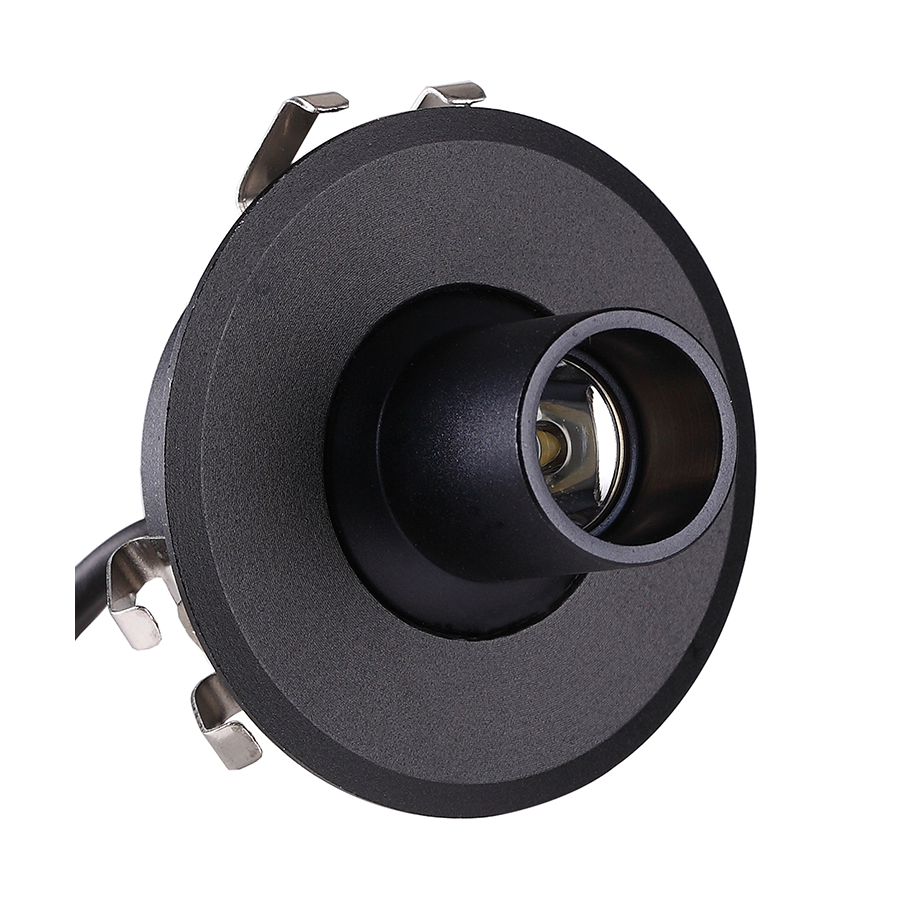 Image of EL-CF03 LED CABINET LIGHT 12V/1W 4000K D39MM, BL.