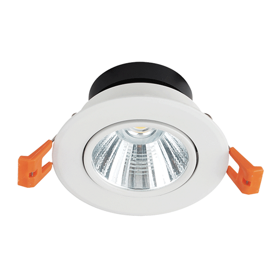 Image of LED MOVABLE SPOT LIGHT 8W 230V 3000K WHITE IP44
