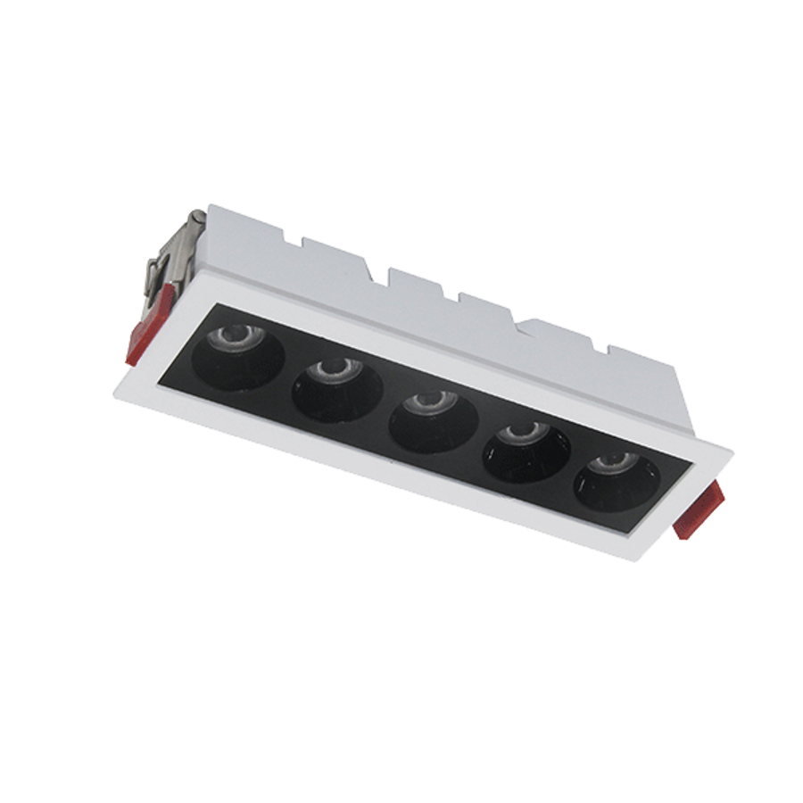 Image of RECESSED LINEAR LIGHT EL-05 5W 4000K, WHITE & BLACK