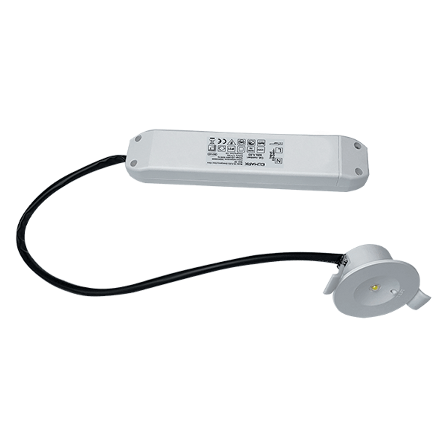 Image of LED SPOTVILÁGÍTÁS 3W 6000K 230V D80 + SÜRGŐSSÉGI KÉSZLETTEL