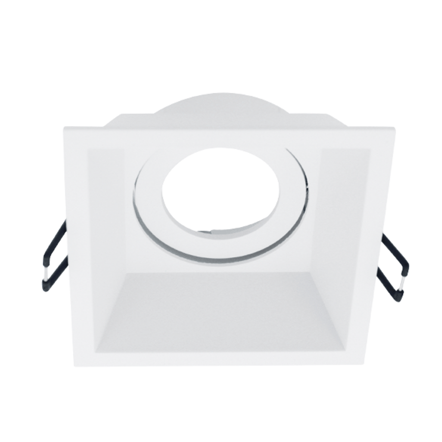 Image of RECESSED SQUARE DOWN LIGHT EL-259SQ GU10 WHITE