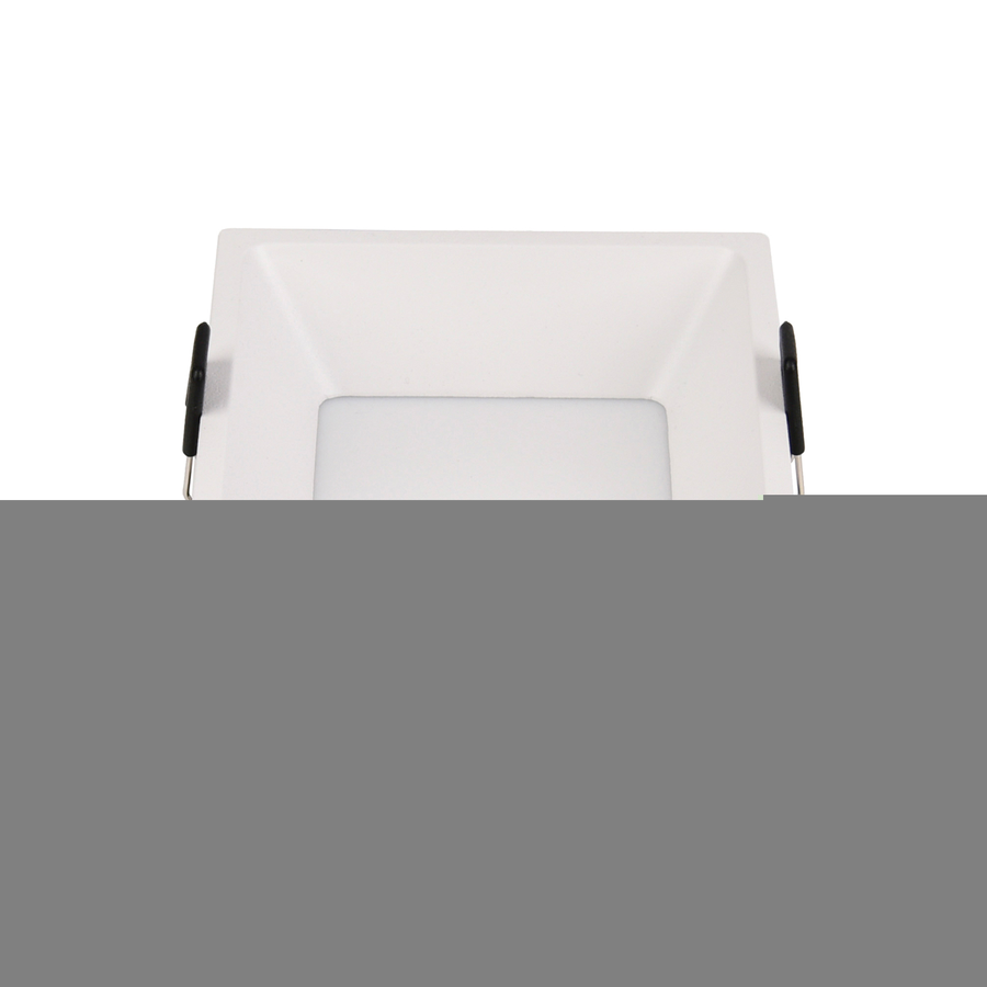 Image of EL-6226 RECESSED SQUARE LED DOWNLIGHT 12W 3000K+EM