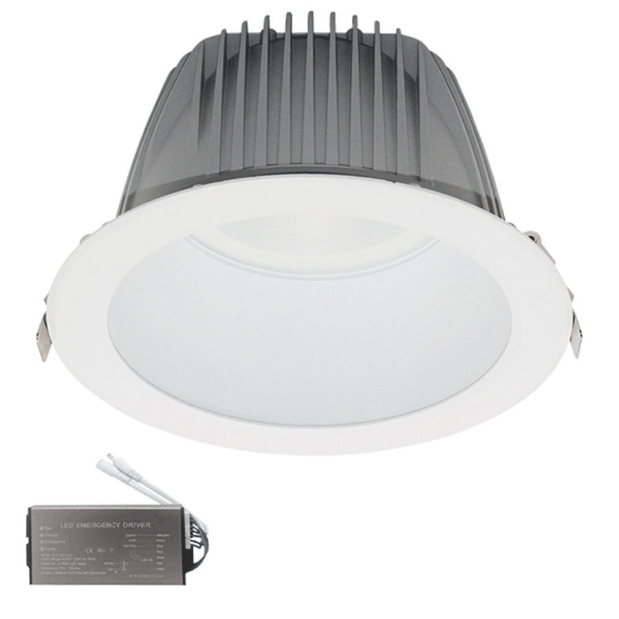 Image of EL-6228 RECESSED LED DOWNLIGHT 30W 3000K+EMERGENCY KIT