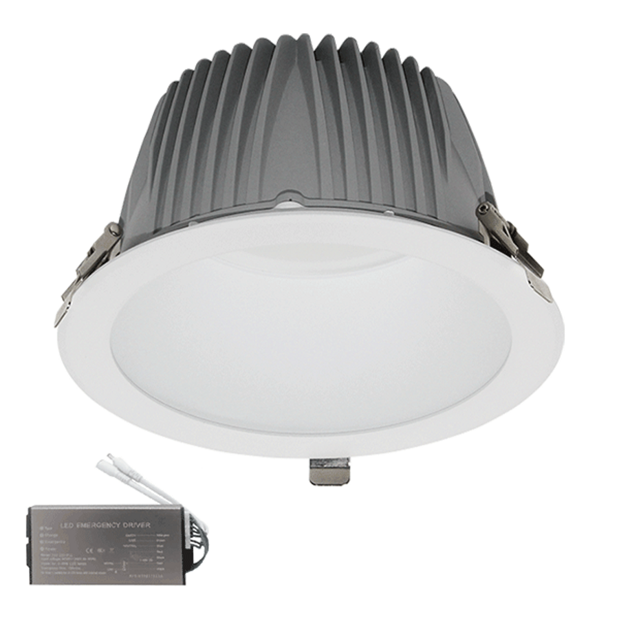 Image of EL-6228 RECESSED LED DOWNLIGHT 42W 6500K+EMERGENCY KIT