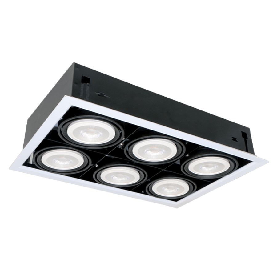 Image of QUAD6 PAR30 6ХE27 WHITE