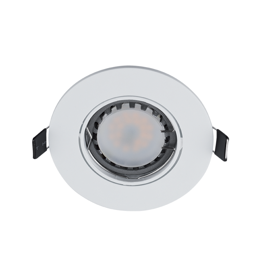 Image of LEDES MŰANYAG KEREK SPOTVILÁGÍTÁS PAR 16 5.5W 2700-3000K FEHÉR