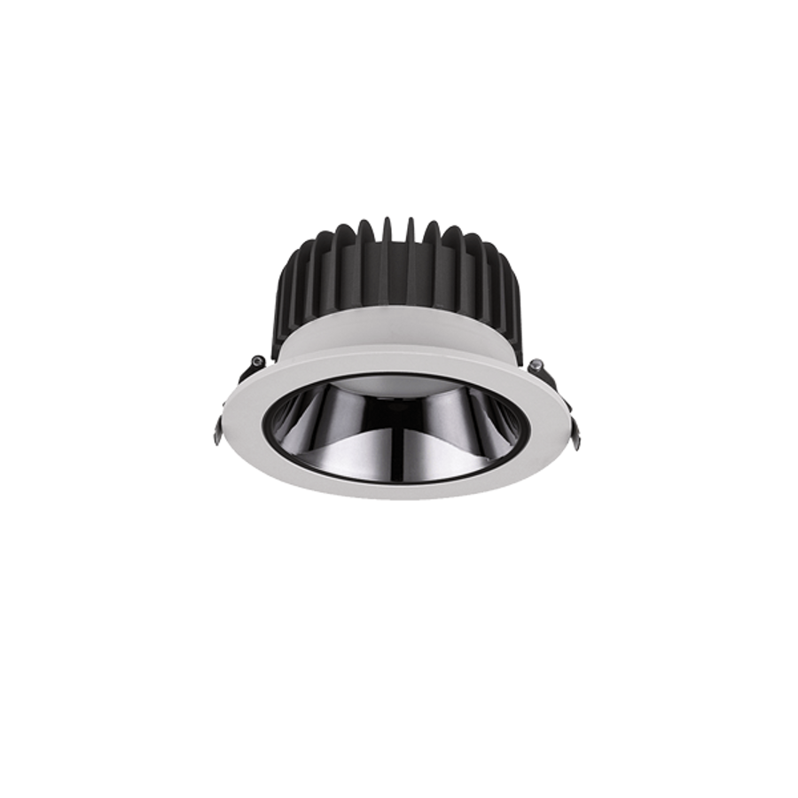 Image of LED DOWNLIGH TS0940 9W, 240V, 4000K, 60ᴼ, IP44, WHITE+ EMERGANCY KIT